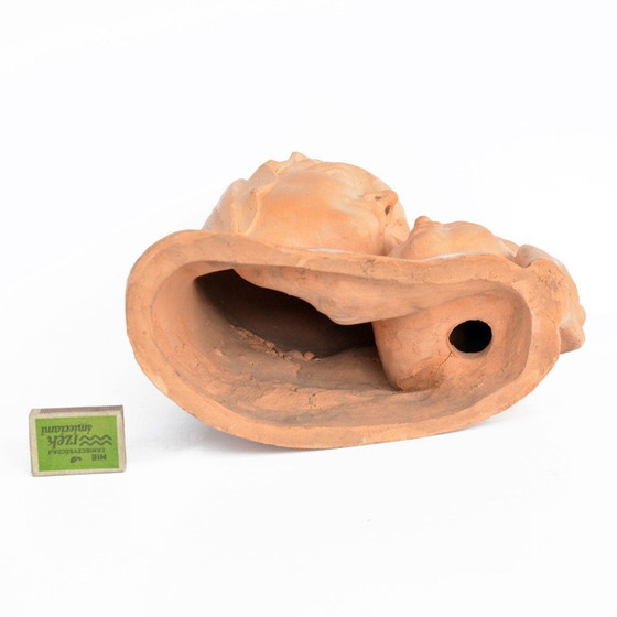 Image 1 of Busto d'epoca in argilla di Maria con bambino di Karel Havlíček, Repubblica Ceca, anni '40