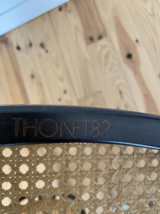 Image 1 of 2x Thonet model 17 - Long John chairs