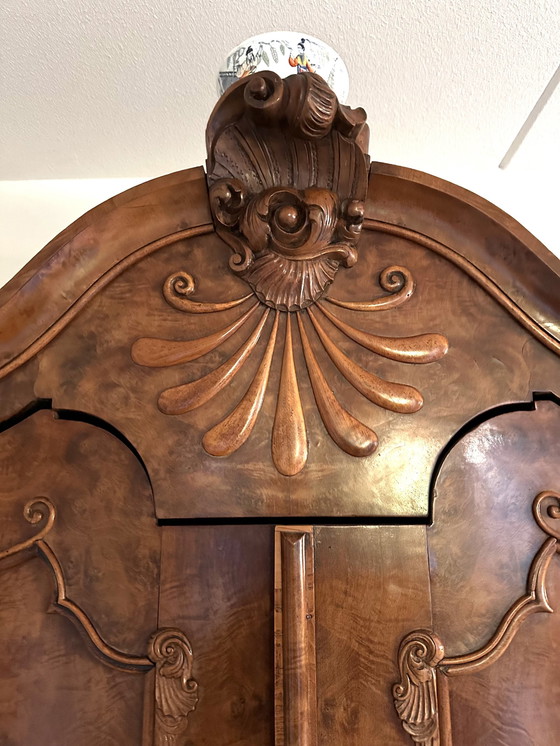 Image 1 of Dutch Cabinet Ca 1770 Restored