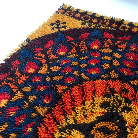 Image 1 of Vintage wool carpet Rya by Ege Taepper, Denmark 1970
