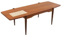 Coffee table with reversible top 'Sebaldeburen' mosaic vintage