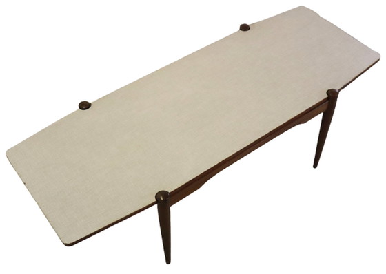 Image 1 of Tavolino con piano reversibile 'Sebaldeburen' mosaico vintage