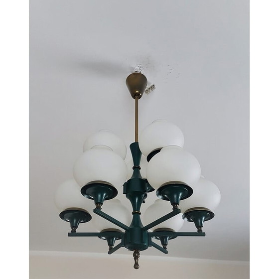 Image 1 of Vintage chandelier by Hans Agne Jakobsson A.B, 1960s