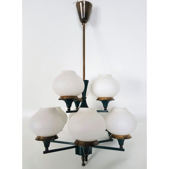 Image 1 of Vintage chandelier by Hans Agne Jakobsson A.B, 1960s