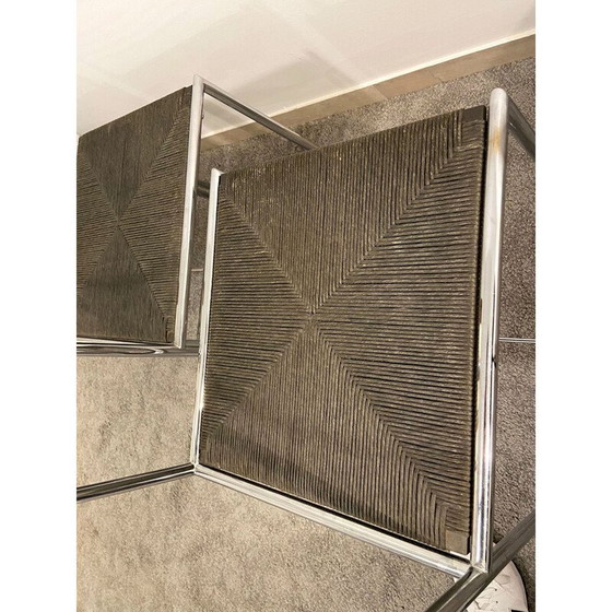 Image 1 of Set of 4 vintage Fly Line chairs "Spaghetto" by Giandomenico Belotti, Italy 1970s