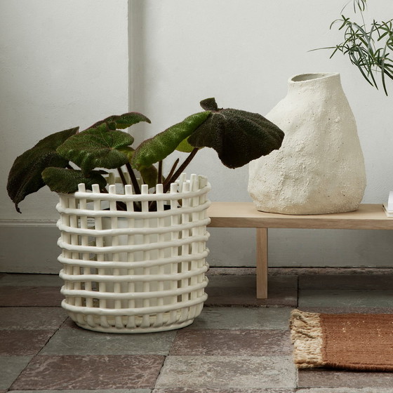 Image 1 of Ferm Living ceramic basket XL