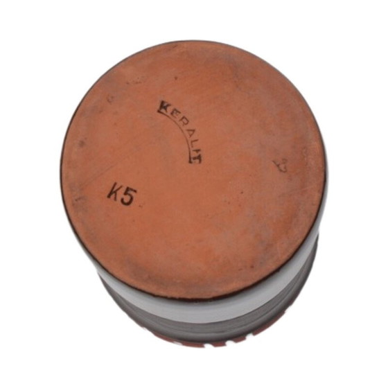 Image 1 of Vaso in ceramica d'epoca tipo K5 per Keralit Litomyšl, Cecoslovacchia 1960