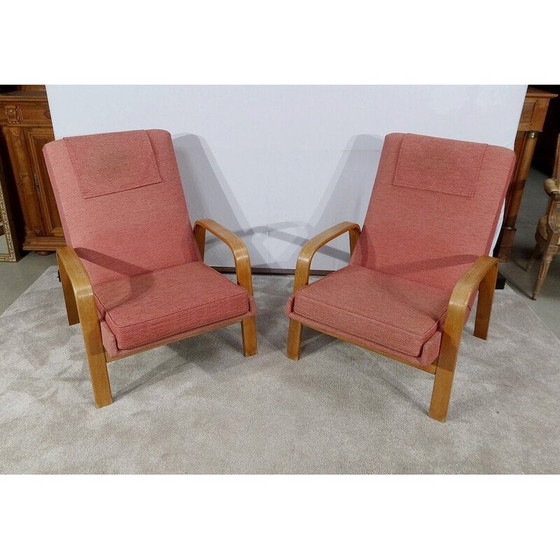 Image 1 of Pair of vintage Scandinavian armchairs, 1970