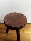 Vintage Spanish Brutalist Stool