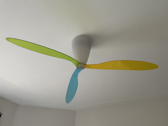 Image 1 of Luce Plan Ceiling Fan With Lamp "Blow D28 Hd"