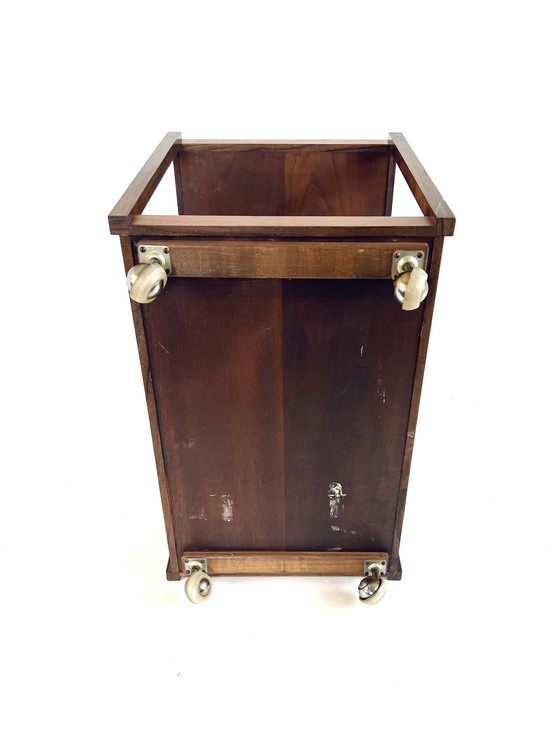 Image 1 of Teak Cube Trolley