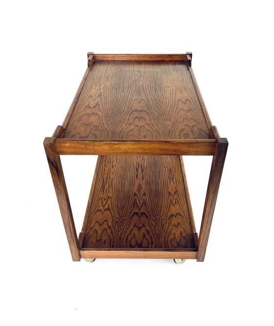 Image 1 of Teak Cube Trolley