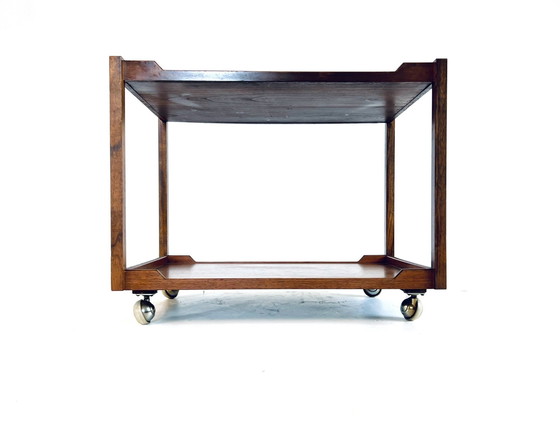 Image 1 of Teak Cube Trolley