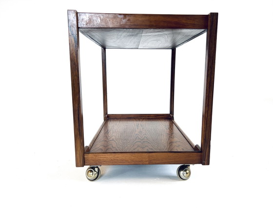 Image 1 of Teak Cube Trolley