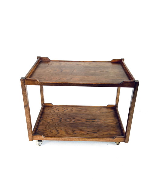 Teak Cube Trolley