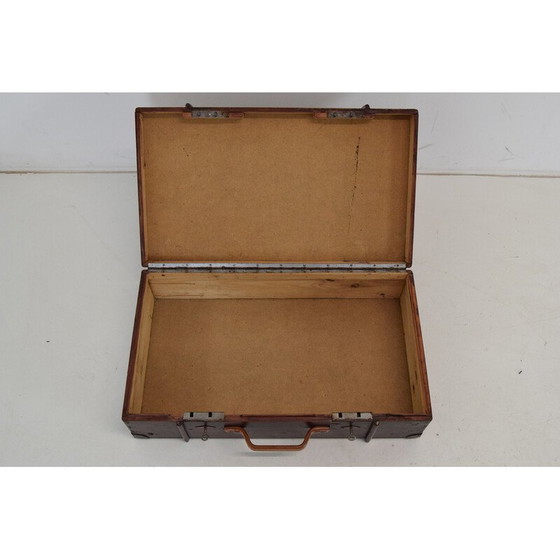 Image 1 of Baule in legno Art Déco vintage, Cecoslovacchia, anni '30