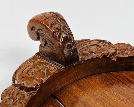 Image 1 of Tray, Wood (Padauk), Colonial, Indonesia 20th Century