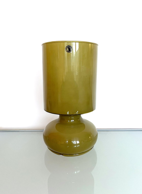 Image 1 of Moss green Ikea Lykta Table Lamp Lamp