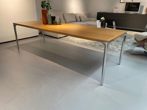 Hulsta Table Oak - Alu Showroom Model