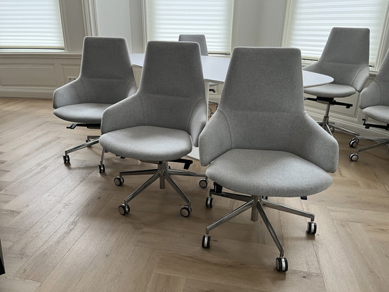 Image 1 of 6X Arper Aston Office chair, Meeting chair