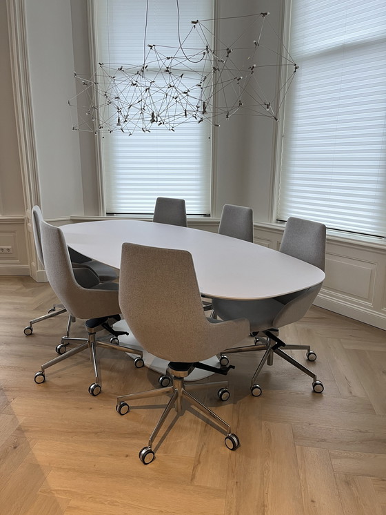 Image 1 of 6X Arper Aston Office chair, Meeting chair