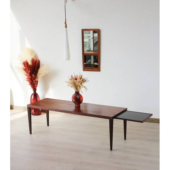 Image 1 of Vintage rosewood coffee table with double extension, Denmark