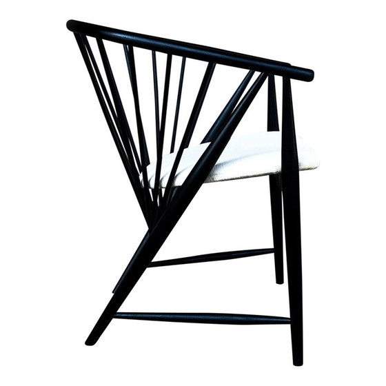 Image 1 of Pair of Vintage Lounge Chairs  Beech and Velvet Sunfeather by Sonna Rosén for Nässjö Stolfabrik, 1954