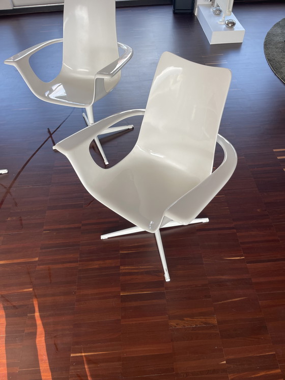 Image 1 of 4x Colani Lusch chaises pivotantes