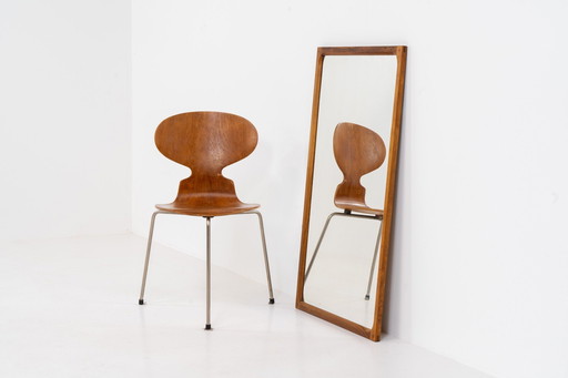 “No.166” Wall Mirror In Rosewood By Kai Kristiansen For Aksel Kjersgaard (Denmark, 1960S).