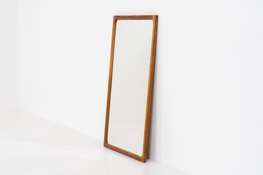 “No.166” Wall Mirror In Rosewood By Kai Kristiansen For Aksel Kjersgaard (Denmark, 1960S).