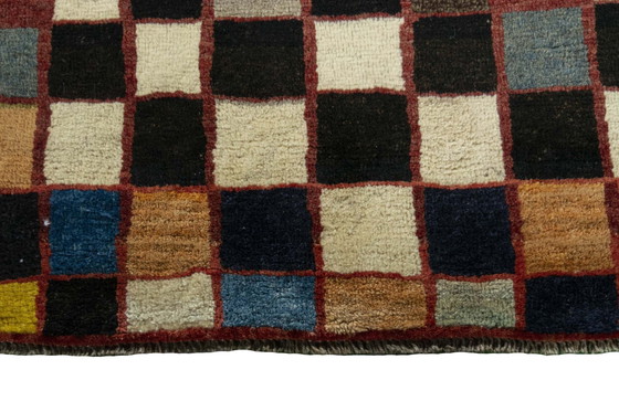 Image 1 of Hand-knotted Gabbeh Nomadic Rug - 180 X 103 Cm