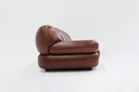 Vintage Sapporo Italian Leather Sofa Mobil Girgi 1970s