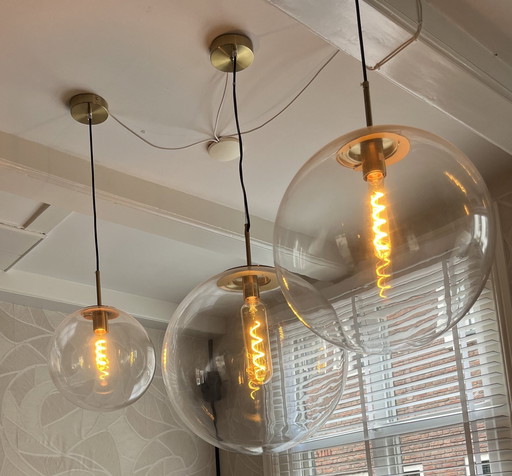 3x Light & Living Pendant Lamps