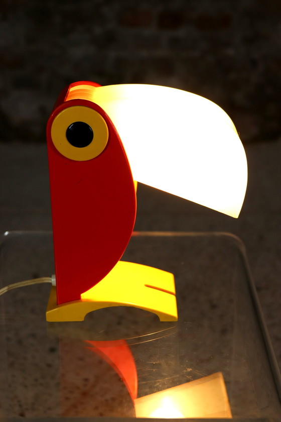 Image 1 of Ferrari Toucan Lamp Yellow Old Timer