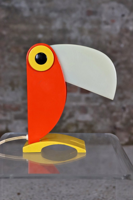 Ferrari Toucan Lamp Yellow Old Timer