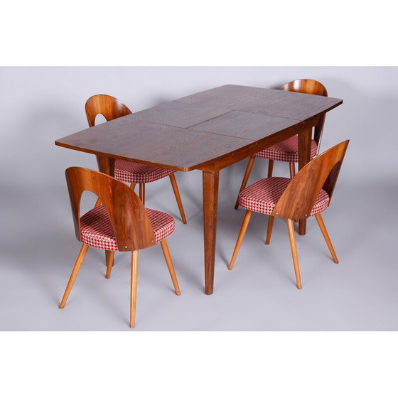 Image 1 of Vintage oakwood dining table by Jindrich Halabala for Up Zavody, Czechia 1940