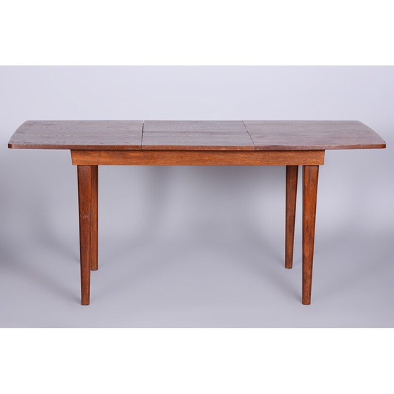 Image 1 of Vintage oakwood dining table by Jindrich Halabala for Up Zavody, Czechia 1940
