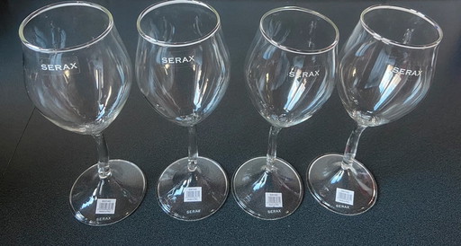 4x Roos Van de Velde wine glasses