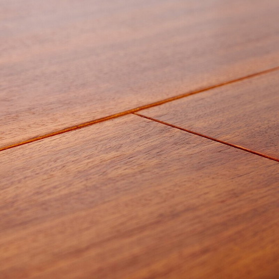Image 1 of Vintage walnut wood dining table for Lübke, Germany 1960
