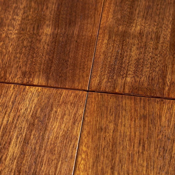 Image 1 of Vintage walnut wood dining table for Lübke, Germany 1960