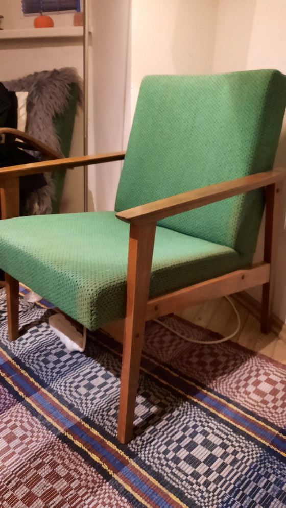 Image 1 of Ton Retro Armchchair In Danish Chair Style