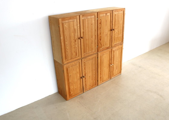 Image 1 of 6x modules d'armoire vintage