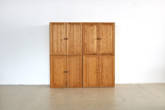 Image 1 of 6x modules d'armoire vintage