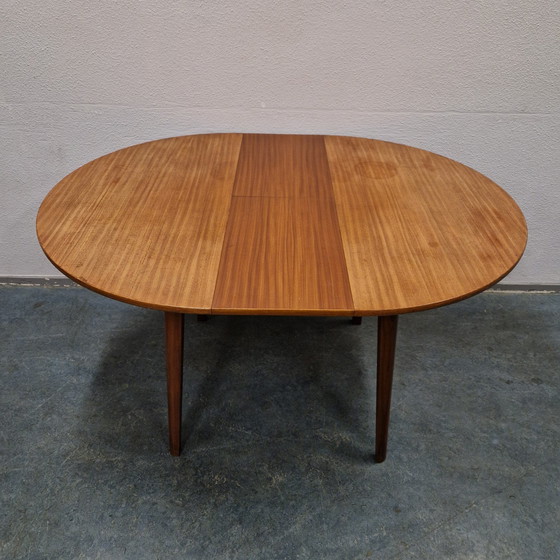 Image 1 of Vintage Folding Round Dining Table