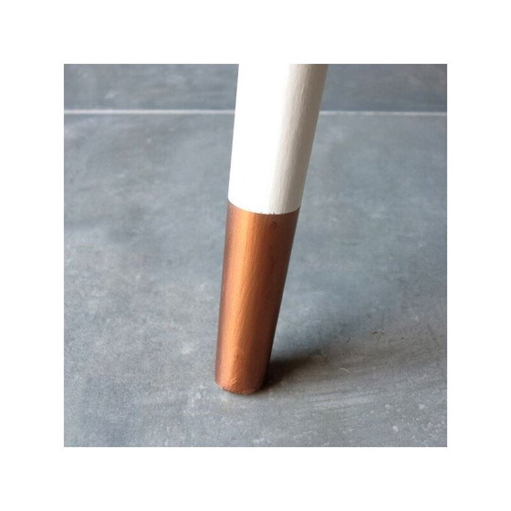 Image 1 of Poltrona da cocktail blu vintage, anni '50