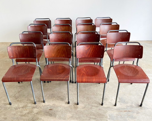 16x Gispen 106 TU Delft chairs