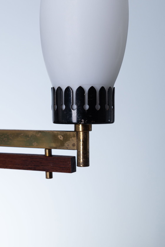 Image 1 of Grande lampadario di metà secolo 