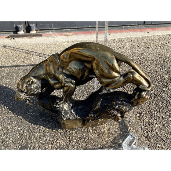 Image 1 of Vintage coffee table by Claude Dalle for Romeo Paris