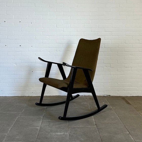 Image 1 of Vintage Louis Van Teeffelen Rocking Chair