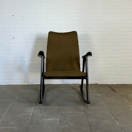 Image 1 of Vintage Louis Van Teeffelen Rocking Chair